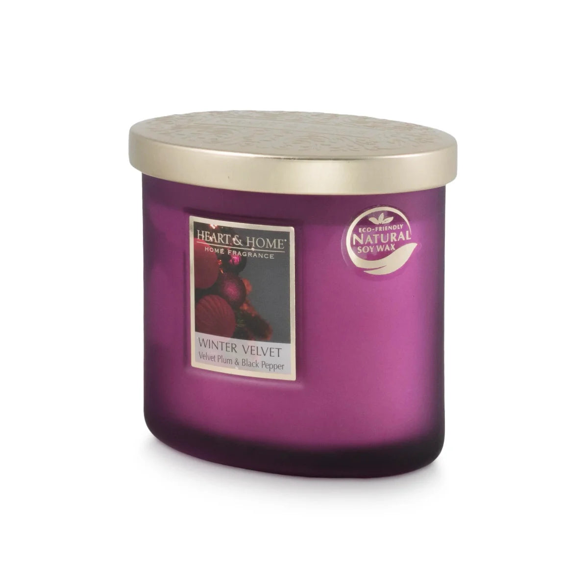 Twin Wick Soy Candle - Winter Velvet