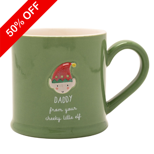 Christmas Embossed Mug - Daddy