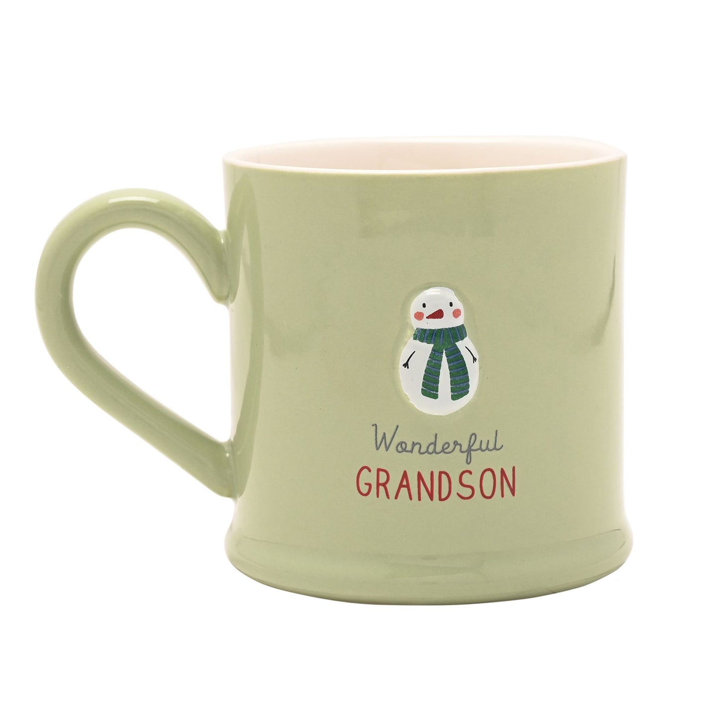 Christmas Embossed Mug - Grandson