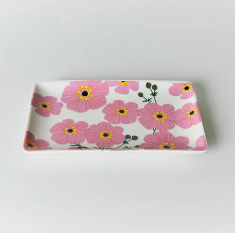Belly Button Designs Trinket Dish - Pink Cosmos