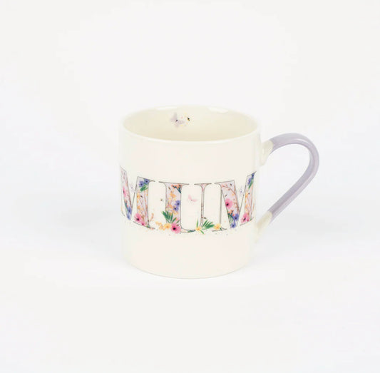 Belly Button Designs China Mug - Floral Mum