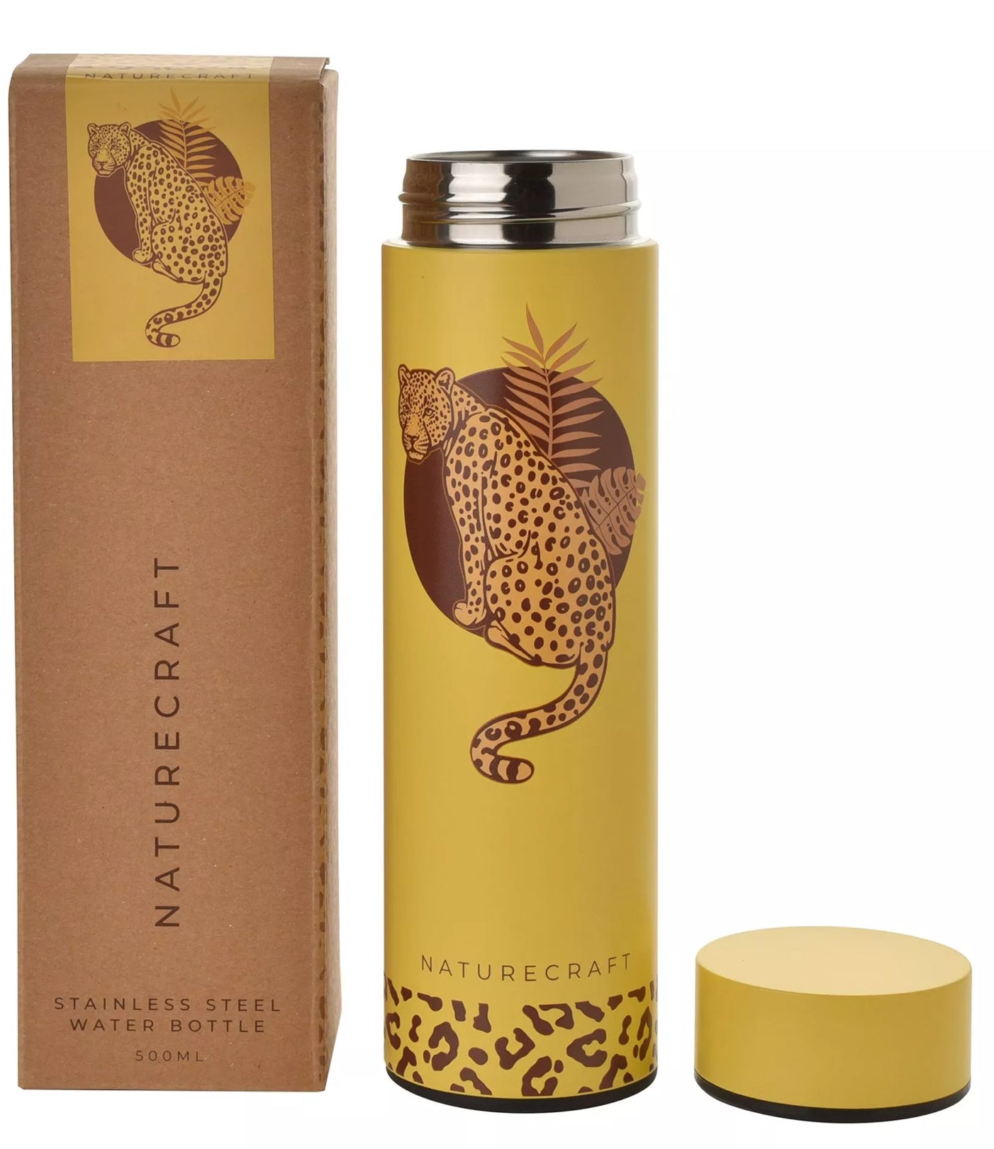 Naturecraft Reusable Bottle - Cheetah