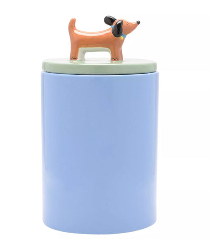Raspberry Blossom Treat Jar - Dog