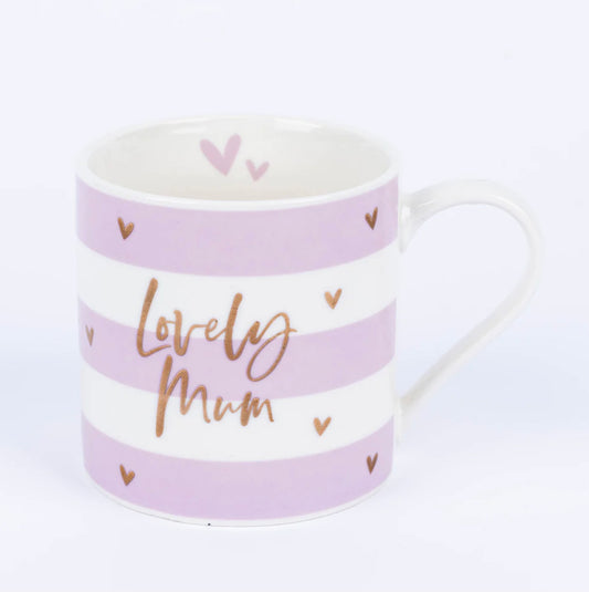 Belly Button Designs China Mug - Lovely Mum