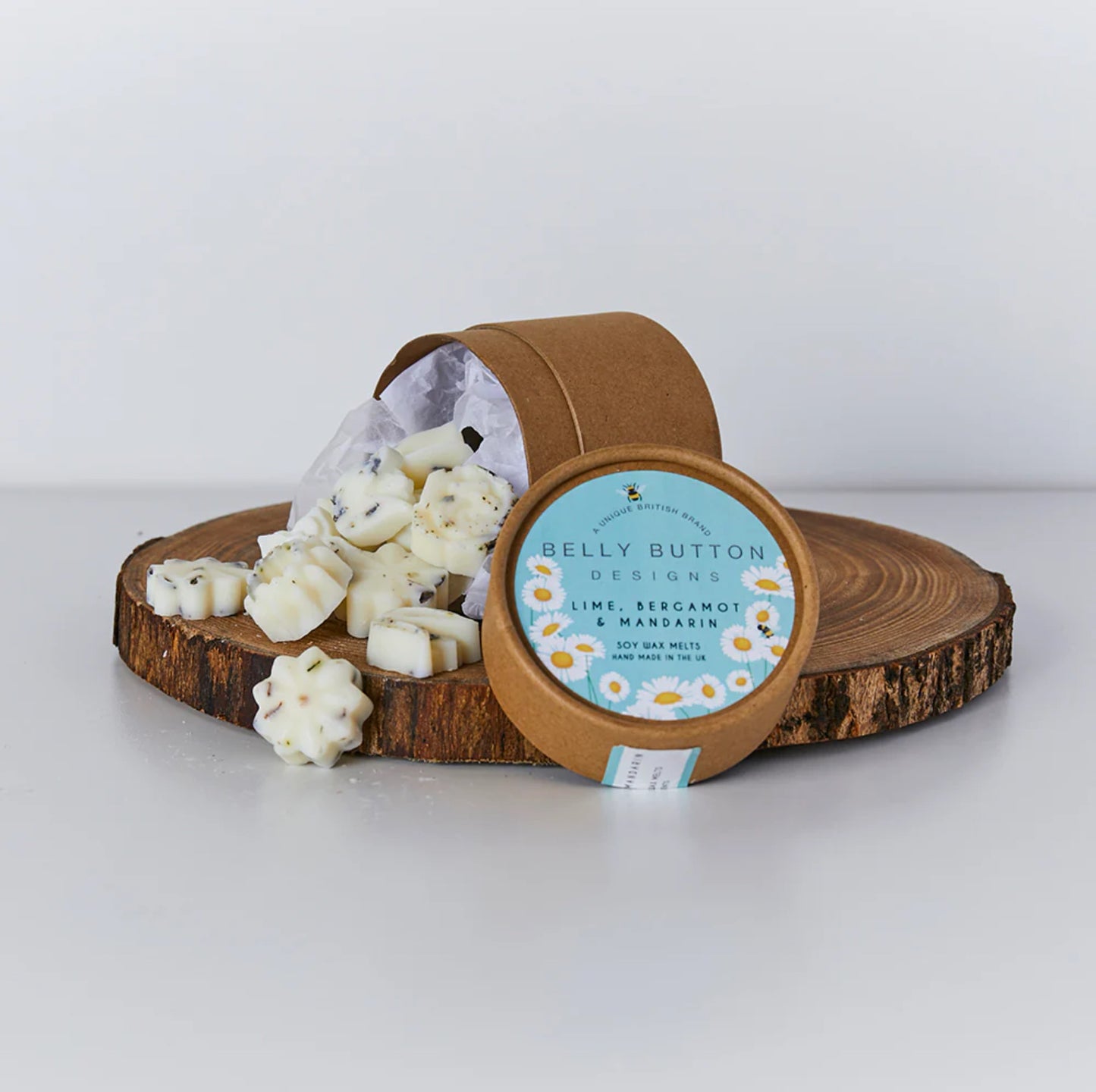 Belly Button Designs Wax Melts - Blue Daisies