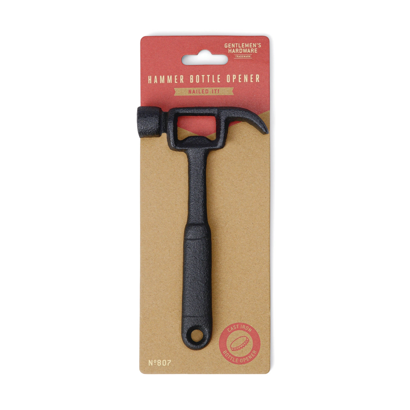 Gentelmens Hardware Hammer Bottle Opener