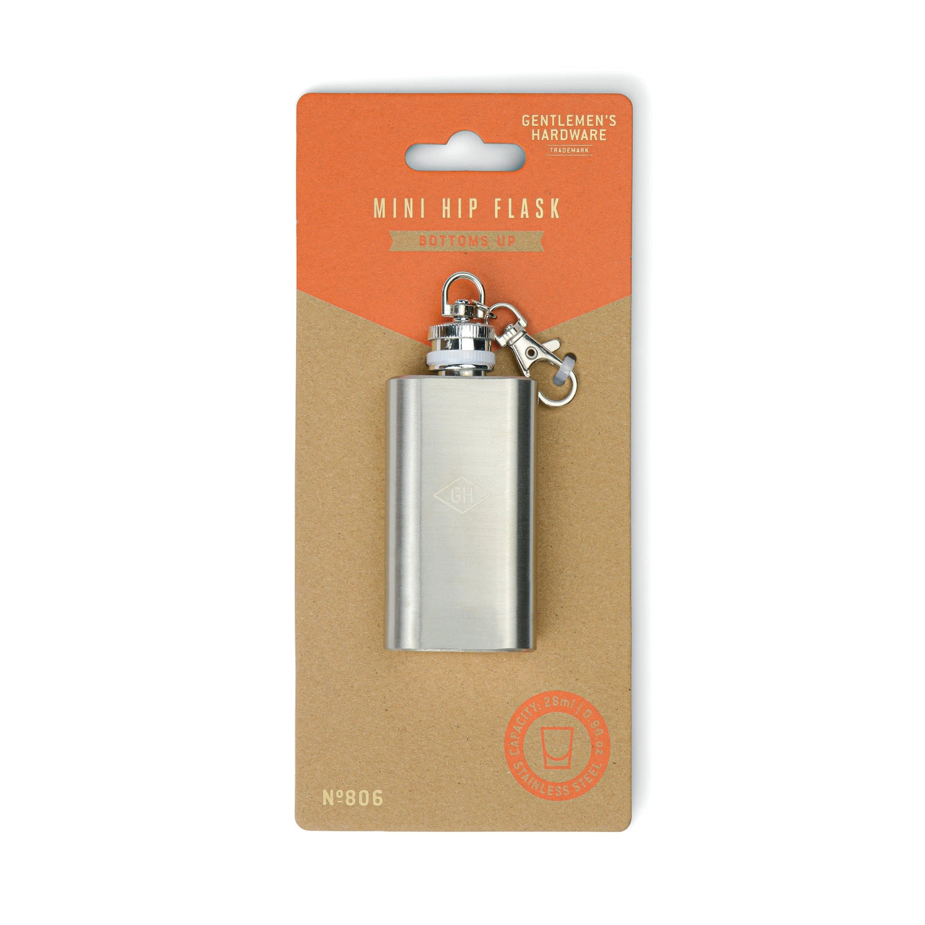 Gentelmens Hardware Mini Hip Flask