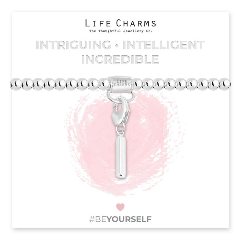 Initial Charm Bracelet - I
