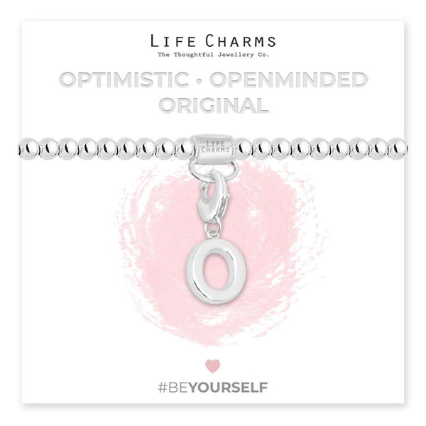 Initial Charm Bracelet - O