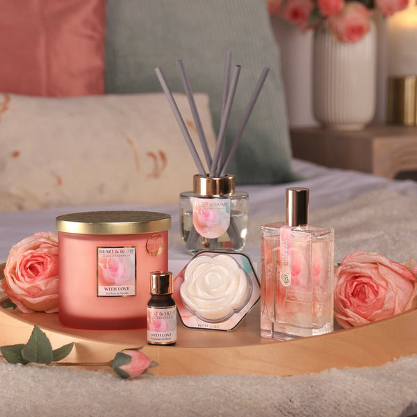 Heart & Home - With Love - Twin Wick Candle