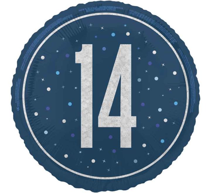 18” Balloon - Unique - 14th Male