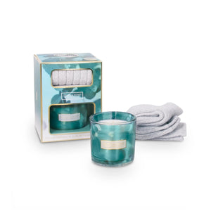 Heart & Home - Tranquility- Candle And Sock Gift Set