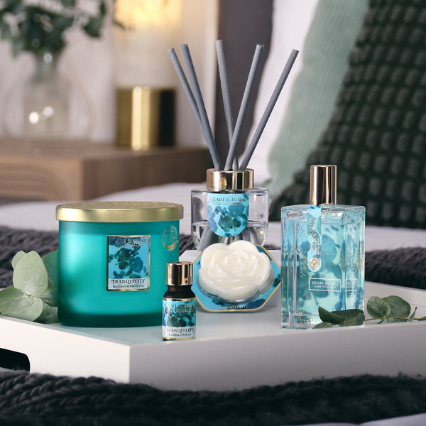 Heart & Home - Tranquility- Candle And Sock Gift Set