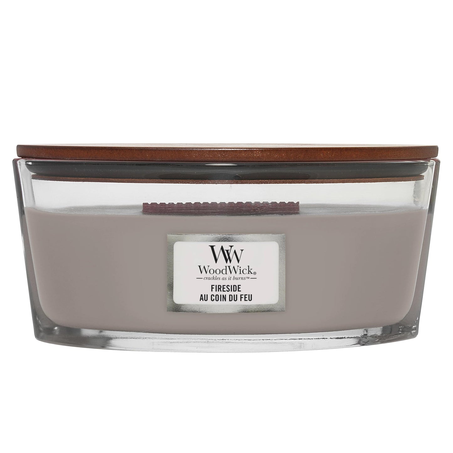 Woodwick Ellipse Hourglass candle - Fireside