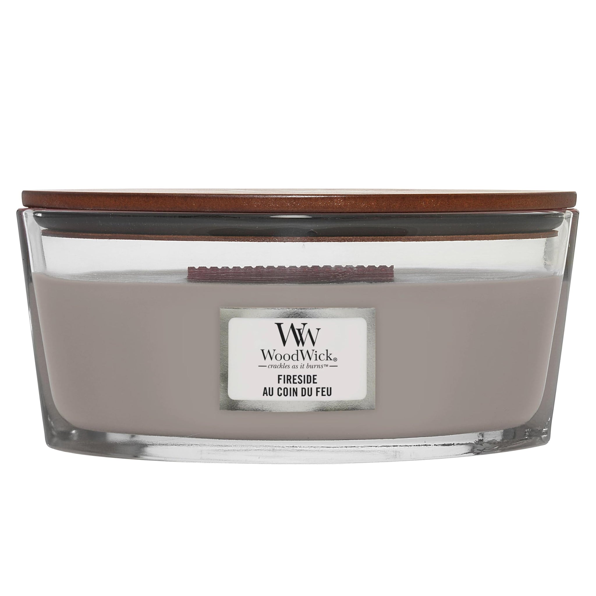 Woodwick Ellipse Hourglass candle - Fireside