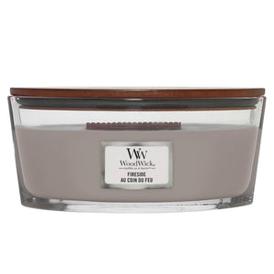 Woodwick Ellipse Hourglass candle - Fireside