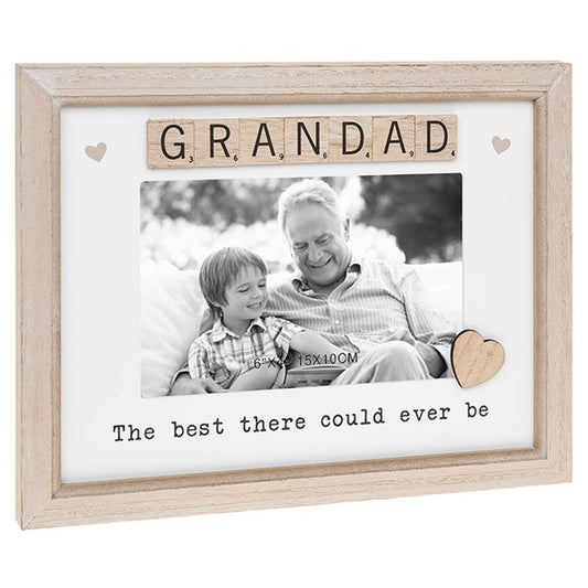 Scrabble Sentiments Frame Grandad
