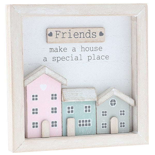 Love Lane Hanging Plaques - Friends