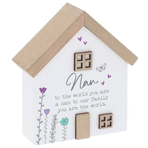 Sweet Meadow House Plaque - Nan