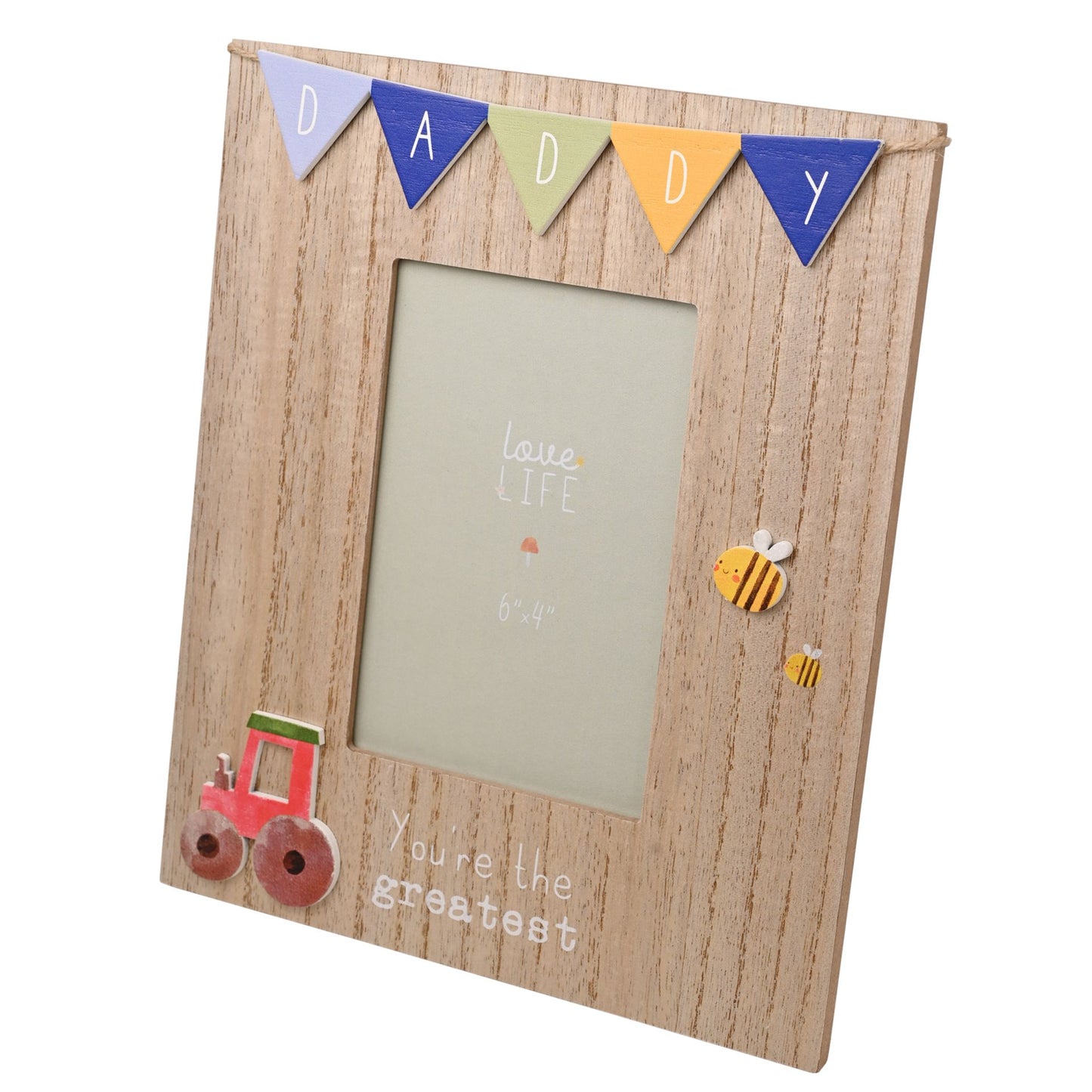 Love Life Bunting Frame - Daddy