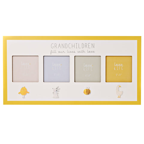 Love Life Aperture Collage Frame - Grandchildren