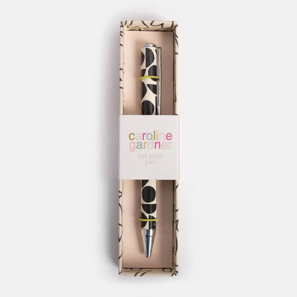 Caroline Gardner Ball Point Pen - Abstract Geo