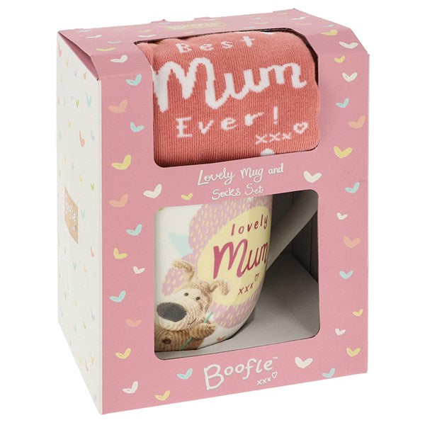 Boofle Female Mug & Sock Gift Set - Mum