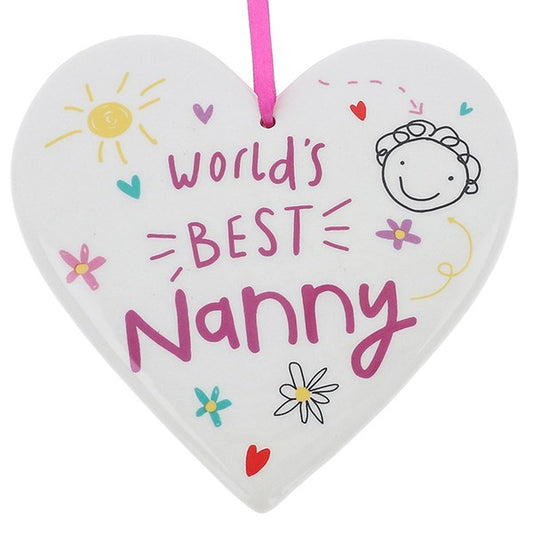 School Book Star Plaque - Nanny
