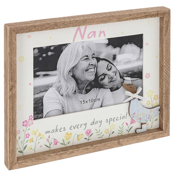 Ditsy Ducks Frame - Nan