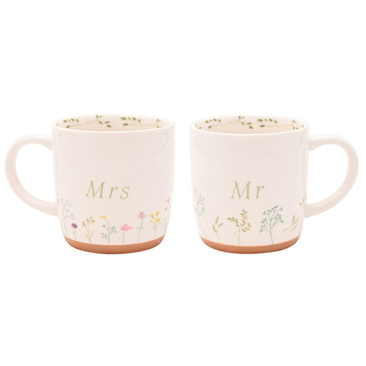 Love Story Mugs - Mr & Mrs