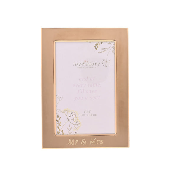Love Story - Gold Frame 4 x 6