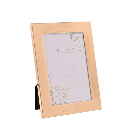 Love Story - Gold Frame 4 x 6