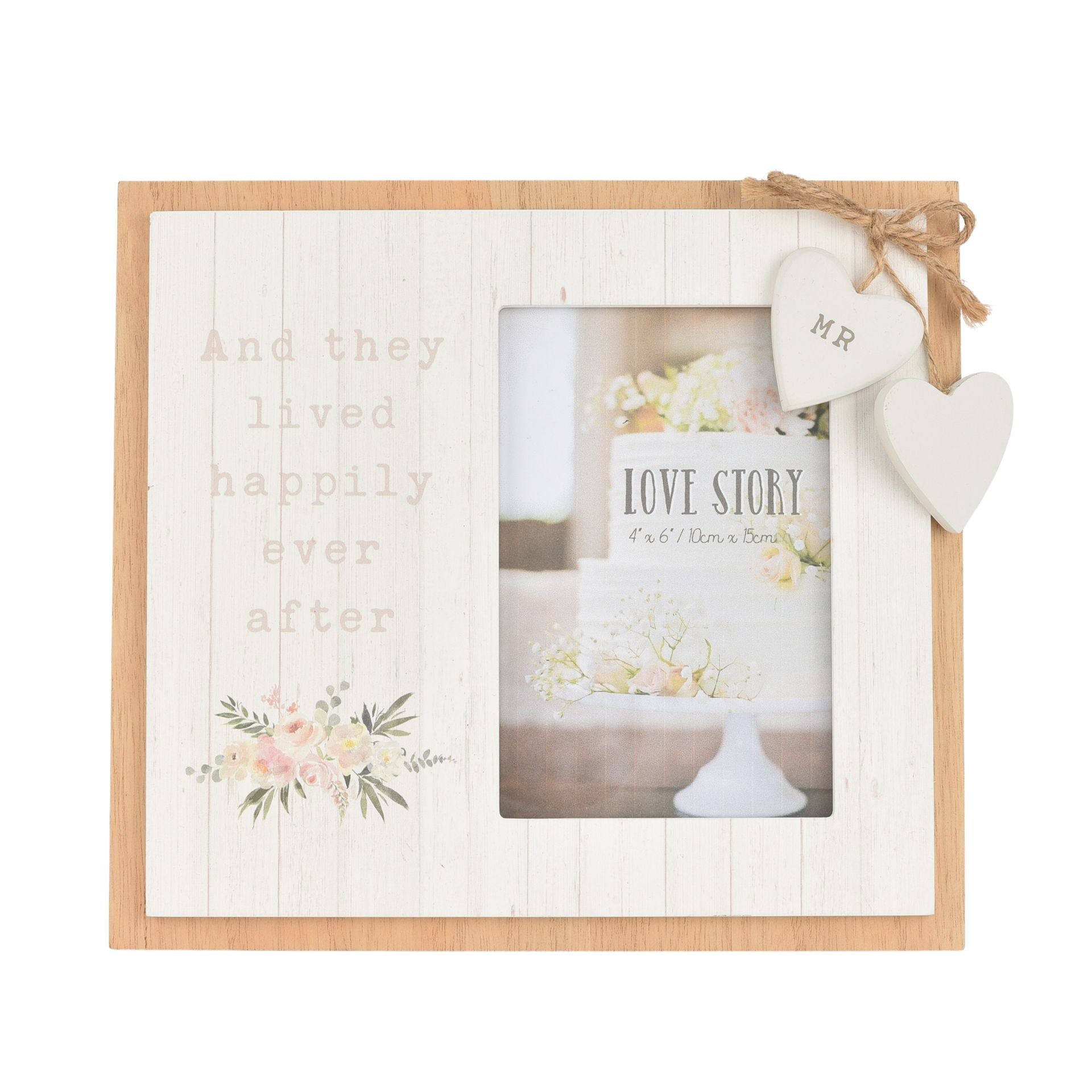 Love Story Photo Frame - Happily Ever After