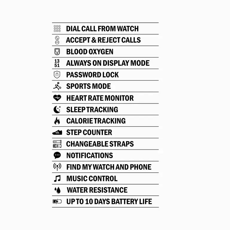 Sekonda Motion Plus Smart Watch | Rose Gold Alloy Case & Pink Silicone Strap