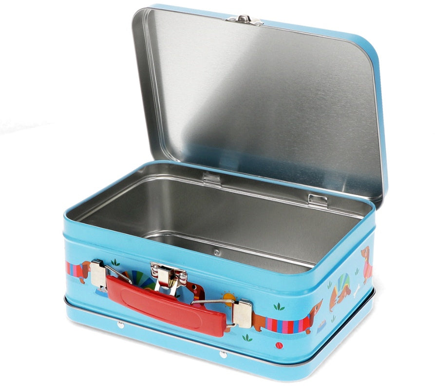 Sausage Dog Metal Tin