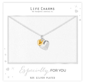 Puffed Heart Necklace