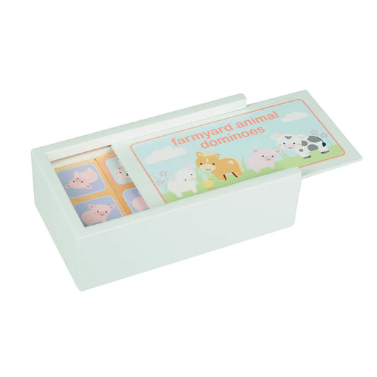 Farmyard Wooden Animal Dominoes