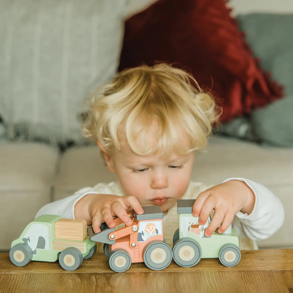 Wooden Tractor