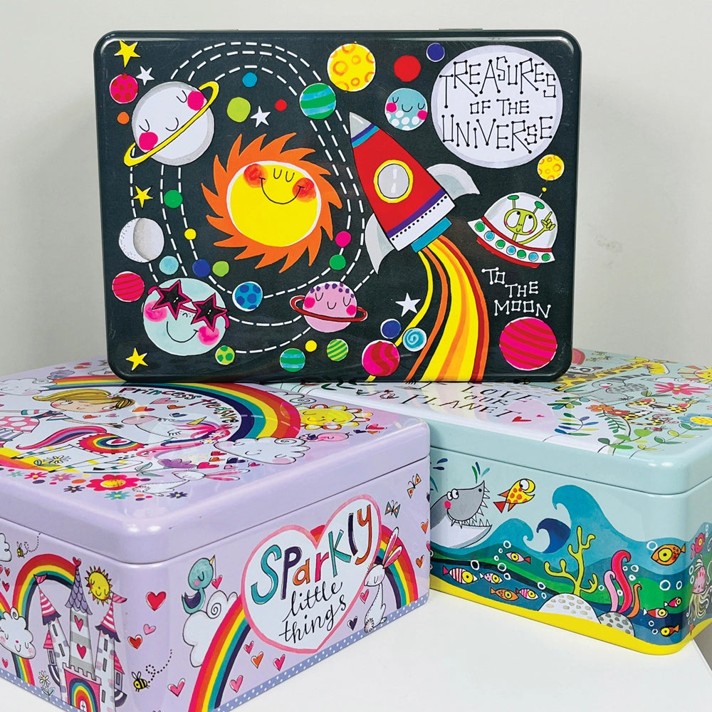 Hinged Tins - Princess Treasures