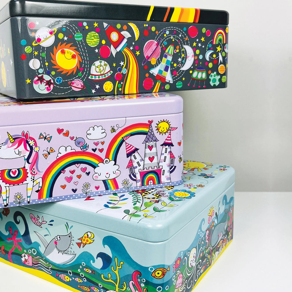 Hinged Tins - Princess Treasures