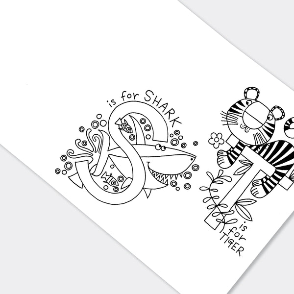 Colouring Books - Alphabet
