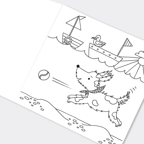 Colouring Books - Playful Pups