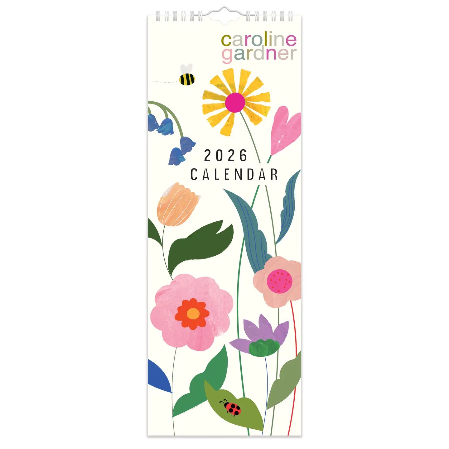 Caroline Gardner Posie Slim 2026 Calendar