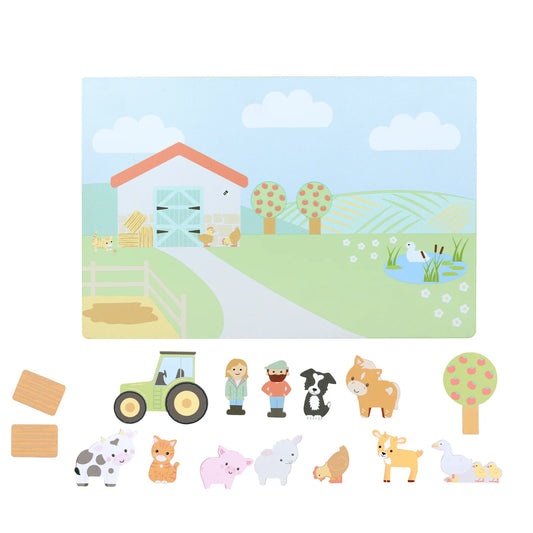Farmyard Magnetic Picture Board