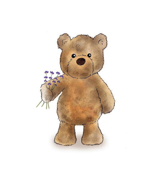 Brown Curly Bear