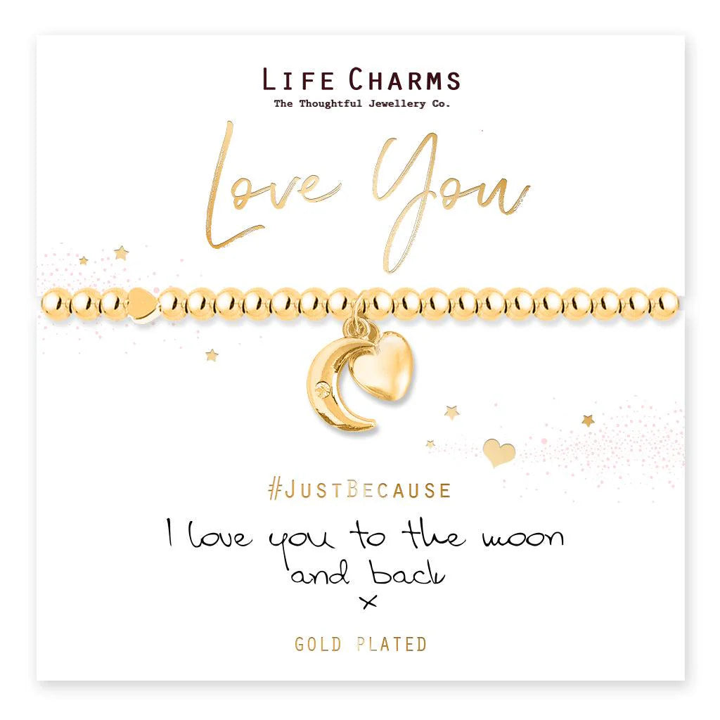 Love You Bracelet - Gold