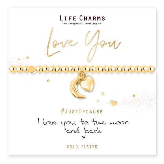 Love You Bracelet - Gold