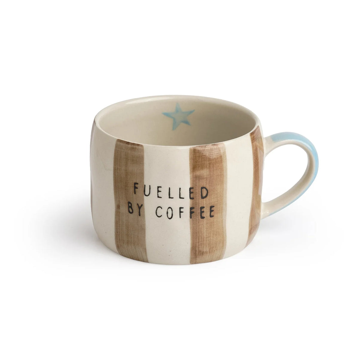 Belly Button Designs - Fuelled By Coffee Stoneware Mug