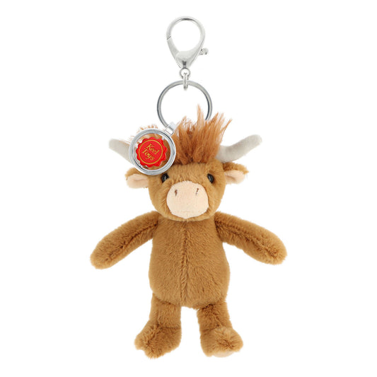 Keeleco - Enchanted World - Highland Cow Bag Charm (14cm)
