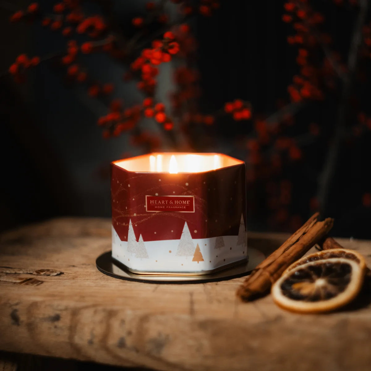 Tin Candle - Christmas Comfort